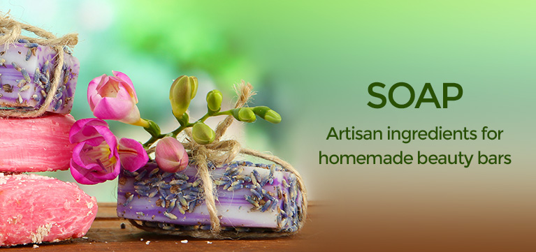 Soap - Artisan ingredients for homemade beauty bars