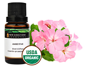 Rose Geranium Organic Essential Oil